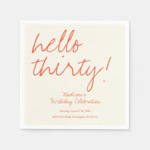 30歳モダンの誕生日