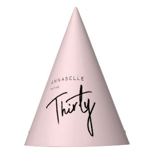 30歳モダン30歳の誕生日 パーティーハット