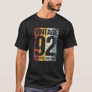 30歳ヴィンテージ1992 30歳の誕生日の装飾 Tシャツ