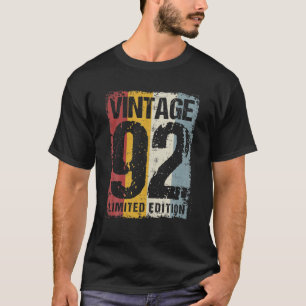 30歳ヴィンテージ1992 30歳の誕生日の装飾 Tシャツ