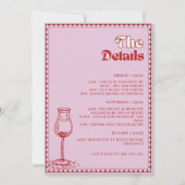 30歳図解入りの、写真付きのの誕生日応援から30歳! 招待状 (裏面)