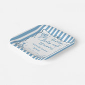 30歳描の気のあるそぶりをした誕生日を祝う ペーパープレート (傾斜あり)