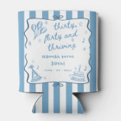 30歳描の気のあるそぶりをした誕生日を祝う 缶クーラー (裏面)