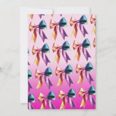 30歳気のあるそぶりをしたで繁栄するレトロ90代30歳の誕生日パーティー 招待状 (裏面)