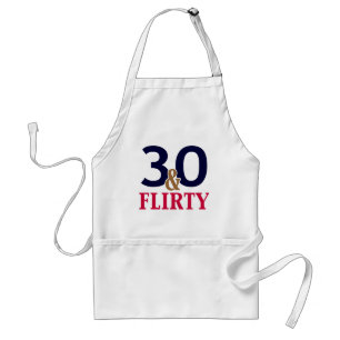 30歳気のあるそぶりをしたと30歳の誕生日 スタンダードエプロン