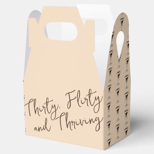 30歳気のあるそぶりをしたの誕生日と盛り上がるカクテル フェイバーボックス (オープン)