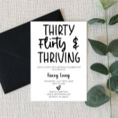 30歳気のあるそぶりをしたの誕生日パーティー 招待状