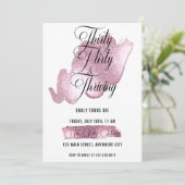 30歳気のあるそぶりをしたの誕生日パーティー 招待状 (スタンド正面)