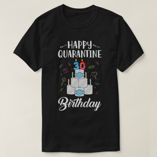 30歳誕生日プレゼントアイディア1990年ハッピー検疫バート Tシャツ (デザイン正面)