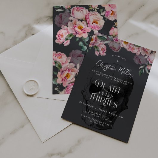 30歳誕生日招待状 招待状