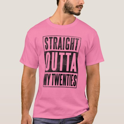 30歳30歳の誕生日プレゼント – Straight Outta My 2 Tシャツ (正面)