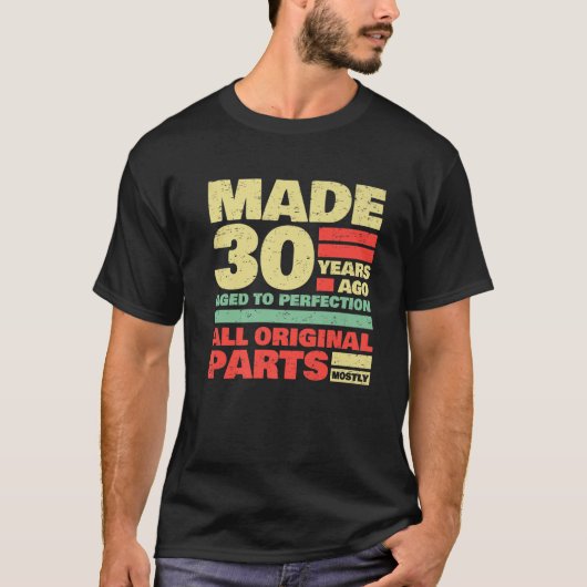 30歳30歳の誕生日 Tシャツ (正面)