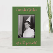 30歳 カード (正面)