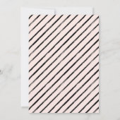 30歳 | モダンピンク 30歳の誕生日パーティー 招待状 (裏面)