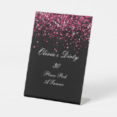 30歳 台座サイン (正面)