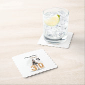 30歳、誕生日おめでとう ペーパーコースター (インサイチュ)