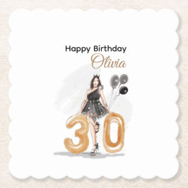 30歳、誕生日おめでとう ペーパーコースター