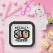 30歳 誕生日パーティー カスタムフォトギフト ペーパープレート (パーティー)