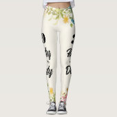 30気のあるそぶりをしたレギンス レギンス (正面)