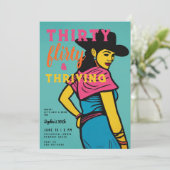 30気のあるそぶりをした歳の西漫画 招待状 (スタンド正面)