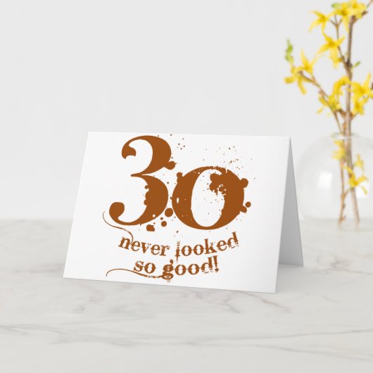 30決してとてもよく見られる! カード (黄色い花)