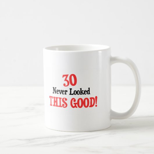 30決してよいこれを見ませんでした! コーヒーマグカップ (右)
