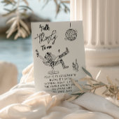 30番目のカウガールドドル私に30語の誕生日 招待状