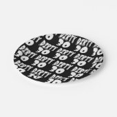 30番目の誕生日ダーティ30th ペーパープレート (アングル)