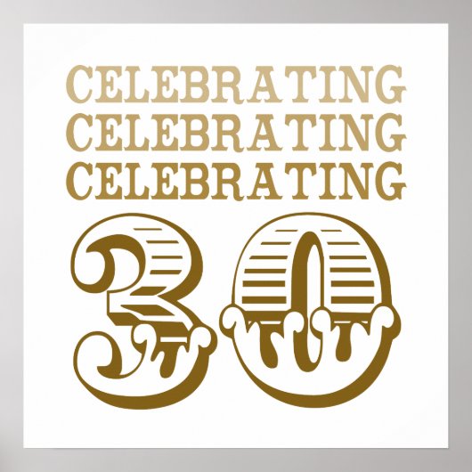 30祝だ！（誕生日会） ポスター (正面)