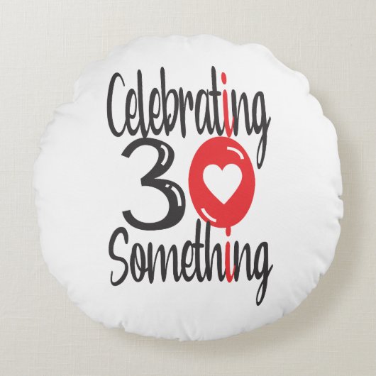 30祝もの ラウンドクッション (正面)