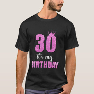 30私の誕生日30歳30歳の男性 Tシャツ