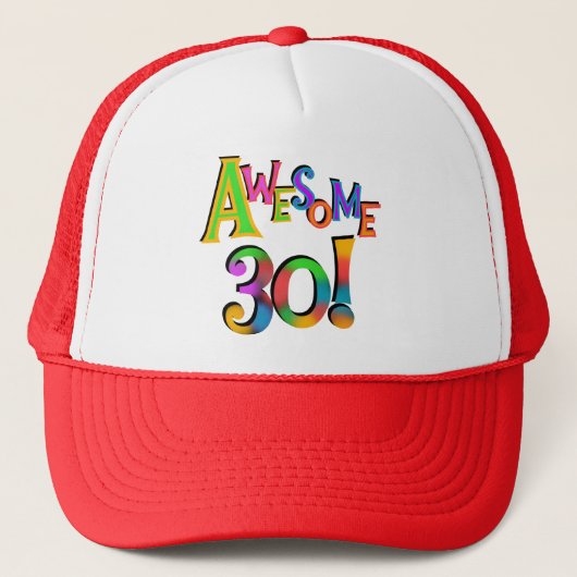 30素晴らし誕生日Tシャツとギフト キャップ (正面)