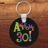 30素晴らし誕生日Tシャツとギフト キーホルダー (正面)