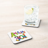 30素晴らし誕生日Tシャツとギフト コースター (右側)