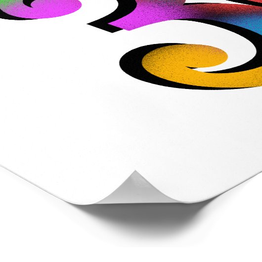 30素晴らし誕生日Tシャツとギフト ポスター (角)