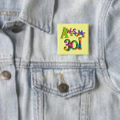 30素晴らし誕生日Tシャツとギフト 缶バッジ (インサイチュ)