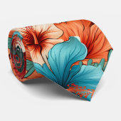 #30花柄 ネクタイ (ロール)