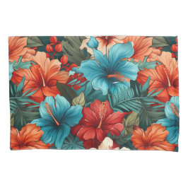 #30花柄 枕カバー