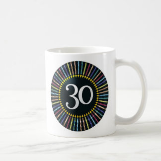 30誕生日を個人化して下さい コーヒーマグカップ
