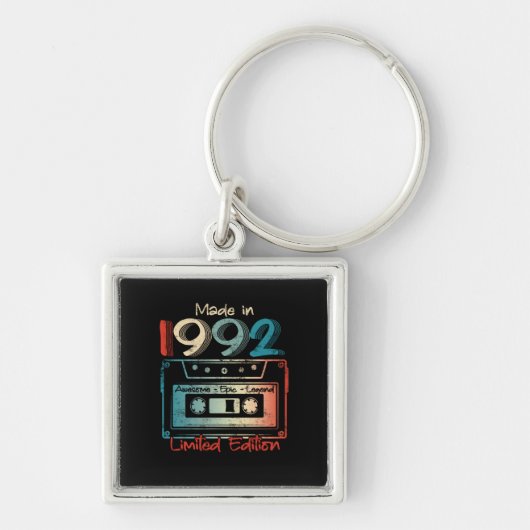30誕生日ギフト1992年製カセット キーホルダー (正面)