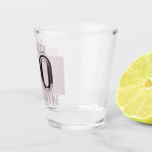 30誕生日バロパーソナライズされたンショットガラス ショットグラス (右)