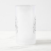 30誕生日30歳汚れた30 フロストグラスビールジョッキ (中央)