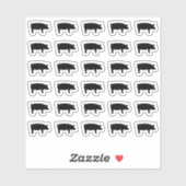 30豚肉の選択 シール (シート)