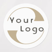 30防水ステッカー会社ロゴウォーターボトル ラベル (デザイン1)