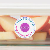 30防水ステッカー(スタイリッシュビジネスロゴ) ラベル (貼付)