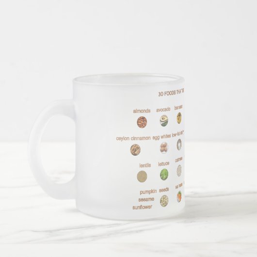 30高血圧自然救済法を下げる食品 フロストグラスマグカップ (左)