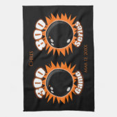 300ゲーパーソナライズされたム&800シリーズボーリングキッチン キッチンタオル (縦)