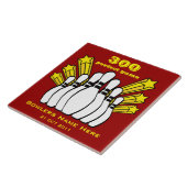 300ゲームボーリング賞装飾タイル タイル (側面)