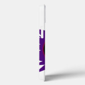 300ゲーム紫の黒と赤の電話ケース Case-Mate iPhoneケース (裏面 / 右)