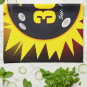 300パーフェクトゲームカスタムタオル キッチンタオル (折り畳み)